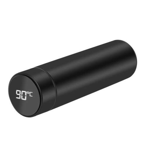 Prémium Hordozható Termosz - LED Kijelző - 500ml