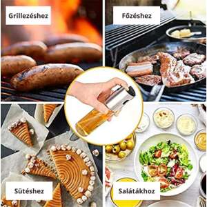 Set de pulverizatoare pentru ulei și oțet, pentru grătar, gătit, coacere și salate - Distribuitoare de ulei și oțet