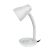 Esperanza Atria бяла настолна лампа с гъвкаво рамо