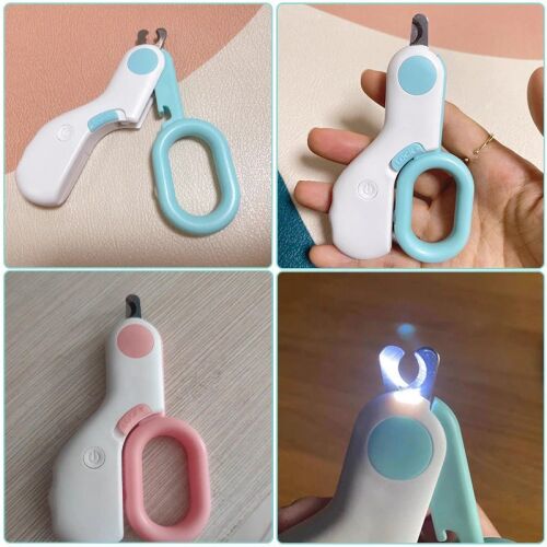 PetSafe - LED Körmvágó Olló - Rózsaszín