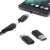 Micro USB - USB-C adapter használat közben okostelefonnal