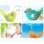 Tweet Along Bird Whistle & Bath Bubble Toy by Nola, bird whistle in use, assorted colors