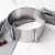 Adjustable cake ring, stainless steel, 16-30 cm diameter, 12 cm height