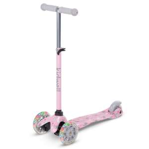 Kidwell Uno trojkolkový detský odrážadlo s LED kolieskami - Mačička #ružová