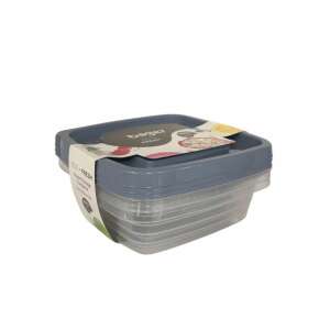 Bager ételes tároló doboz szett 3 darabos, kocka