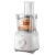 White Philips Food Processor with clear bowl