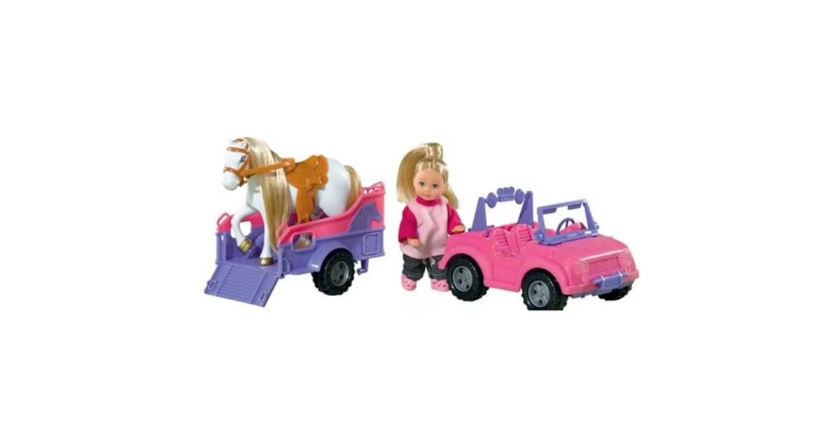 Simba Toys Steffi Love Horse Trailer Simba 105737460 Evi Love