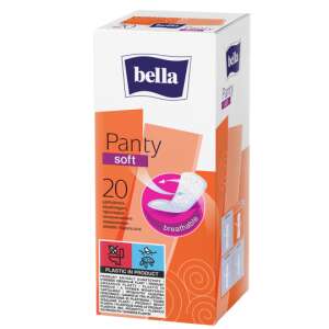 Bella Panty Soft absorbante igienice, 20 bucăți, respirabile, moale, tesatura nețesută, 3 mm grosime - Frumusețe și sănătate