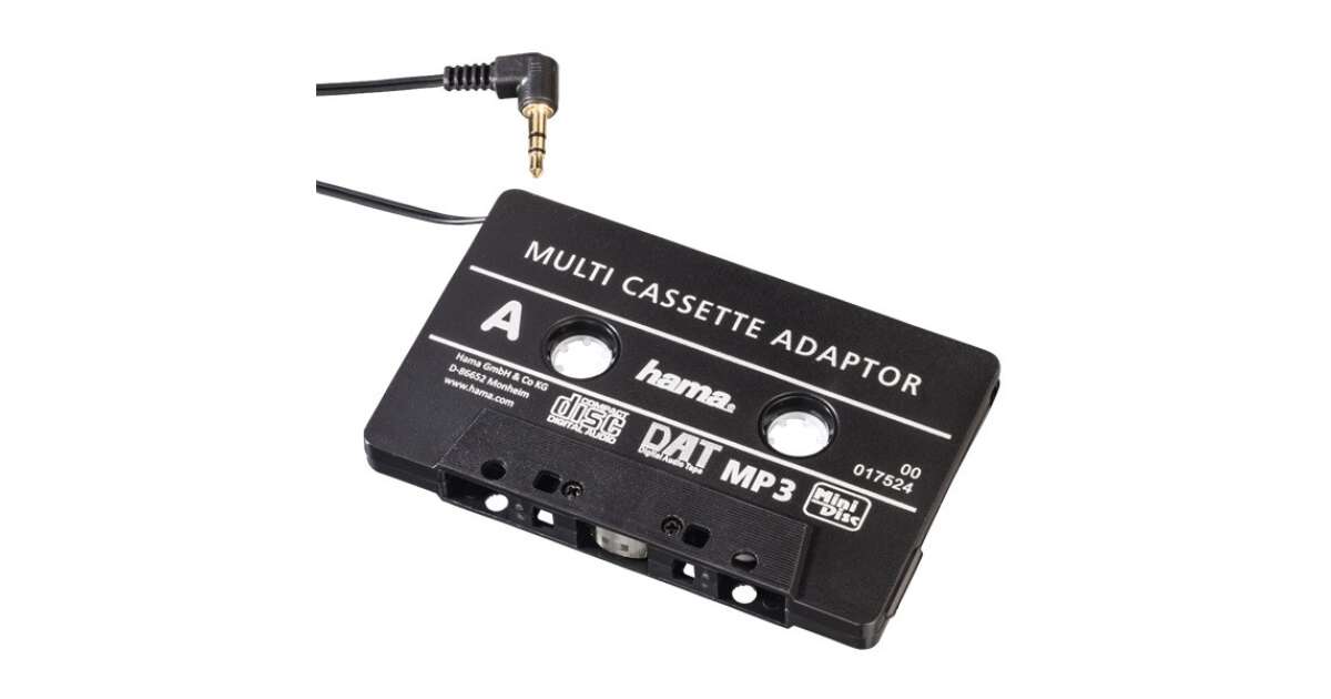 Hama 17524 autorádióhoz CD adapter kazetta Pepita.hu