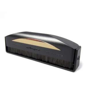 AudioQuest antisztatikus lemeztisztító kefe, fekete, bakelit lemezek tisztítására - Audioquest