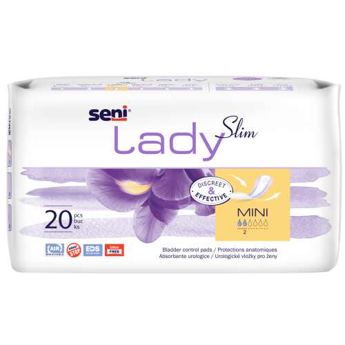 Seni Lady Slim Mini подложки за инконтиненция, опаковка от 20 броя