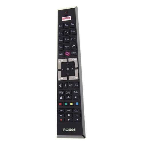 Navon RC4995 TV távirányító, kompatibilis különféle Navon TV modellekkel, fekete