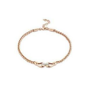 Victoria rózsaarany karkötő fehér háttérrel - Női nyaklánc