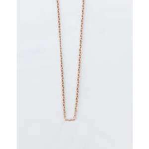 Victoria rózsaarany nyaklánc fehér háttérrel - Női nyaklánc