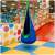 NeoSport single person swing chair in use, indoor playground