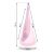 NeoSport Single Person Hanging Swing Chair #light pink 50594992
