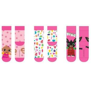 3 чифта чорапи Bing Bunny за момичета, розови с различни дизайни на Bing - Бебе & Малко дете