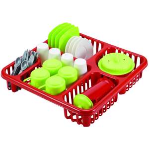 Ecoiffier-Geschirr in trockenem #rot-grün 50608013 Babyküche & Spielzeugküchenzubehör