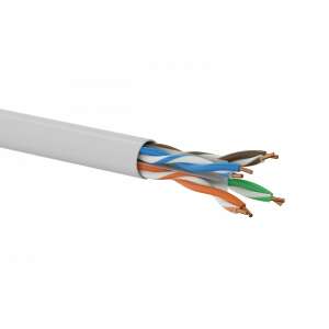 Alantec KIU6LSOH305D Cat6 U/UTP Netzwerk-Kabel, grau, zeigt die interne Verkabelung - Alantec