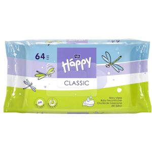 Bella Baby Happy Classic Chusteczki 64szt 143467227 - Chusteczki