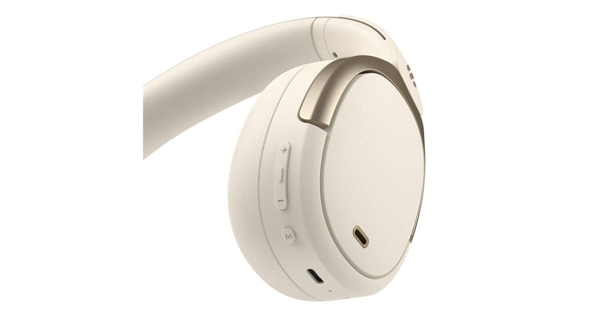 Wireless headphones Edifier WH950NB, ANC (ivory) | Pepita.com