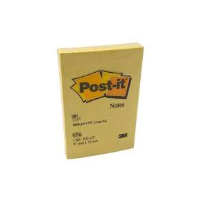3M Post-it Notes, 51x76 mm, Canary Yellow, 100 sheets per pad, 12 pads per pack - Notepad
