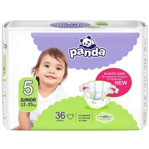 Scutece Panda Junior marimea 5 pentru bebelusi 12-25kg, 36 bucati - Scutece bebelusi