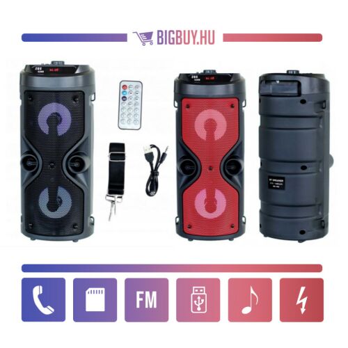 Portable Bluetooth Multimedia Player 12W (MP3 USB FM Radio) TF ZQS-4209 (BBJH) 134826171