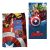 Plážová osuška Marvel Avengers 70x140cm s obalom, s Kapitánom Amerikou, Iron Manom, Thorom a Hulkom