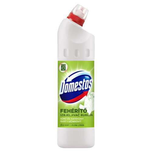 Domestos Izbjeljivač, 750ml, Zeleni Vrt, Gusta i Djelotvorna, Za Bijelu Odjeću, Uklanjanje Mrlja, Sigurno Za Perilice Rublja