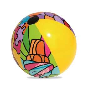 Bestway 31044 aufblasbarer Strandball, 91 cm, buntes Kunstdesign - Bestway