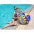 Bestway 31044 minge gonflabilă de plajă, 91 cm, design artistic colorat, femeie stând lângă piscină
