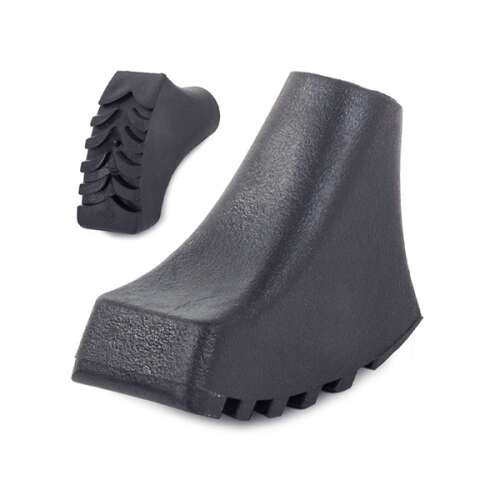 Nordic sétabotvégek, fekete gumi végek sétabottokhoz, pótló végek nordic sétabottokhoz