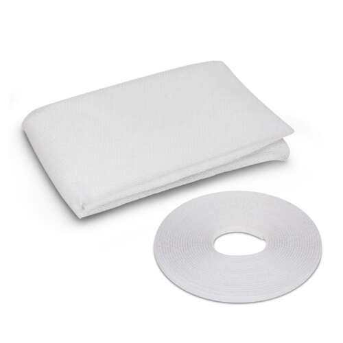 White window mosquito net with velcro tape, 100x100cm