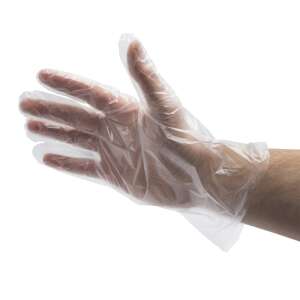 Disposable Polyethylene Glove, Medium Size - Cleaning