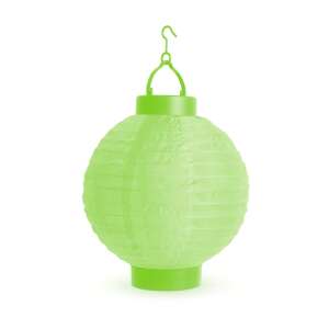 LED-es lampion - Zöld 50640480 Party dekoráció