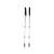 Pair of Teleszkópos Nordic sétabot, gray, walking sticks, hiking poles, adjustable, lightweight, durable, aluminum, antishock system, rubber tips
