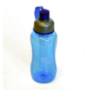 Műanyag kulacs - villamosos, 500 ml, átlátszó kék (MVK Zrt.) 50640881 Kulacs - 500 ml