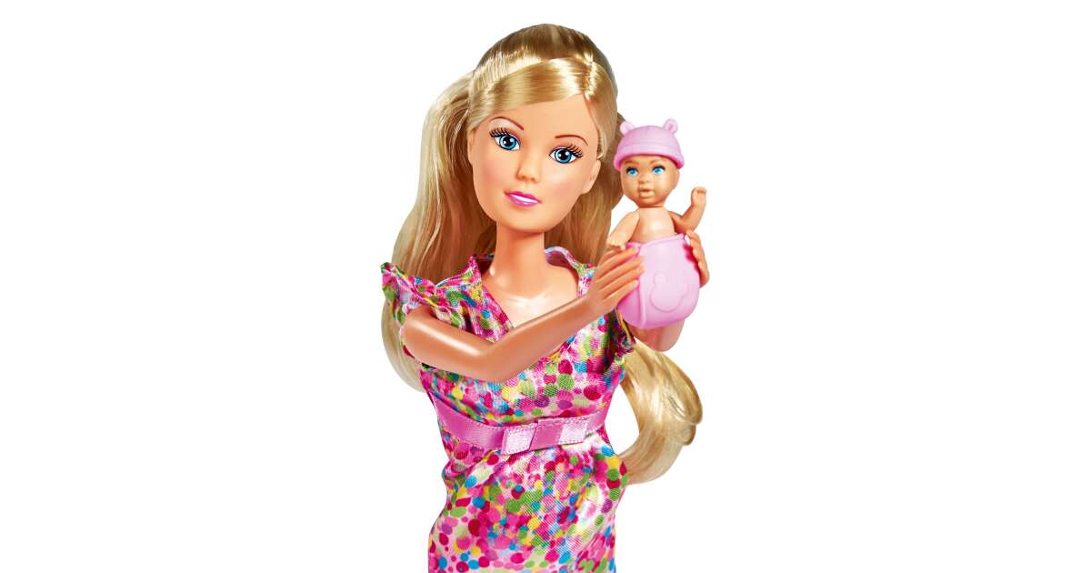 Boneca Original Steffi Love Grávida Royal Baby Simba Barbie bebê em  Promoção na Americanas