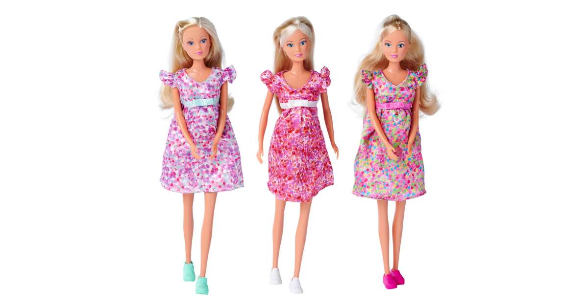 Boneca Original Steffi Love Grávida Royal Baby Simba Barbie bebê em  Promoção na Americanas