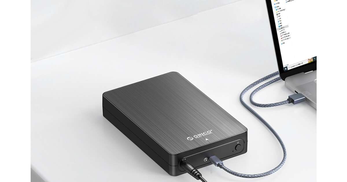 Orico HM35C3-EU-BK-BP HDD Enclosure 3,5" (black) | Pepita.hu