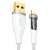 Joyroom USB-A to Lightning fast charging cable with smart switch, 2.4A, 1.2m, white