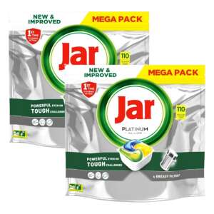 Jar Platinum All-in-One Geschirrspültabs, Mega Pack, 2 x 110 Stück - Geschirrspülen