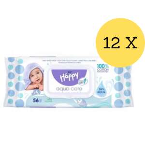 Бебешки кърпички Bella Baby Happy Aqua Care 12x56бр. 50684111
