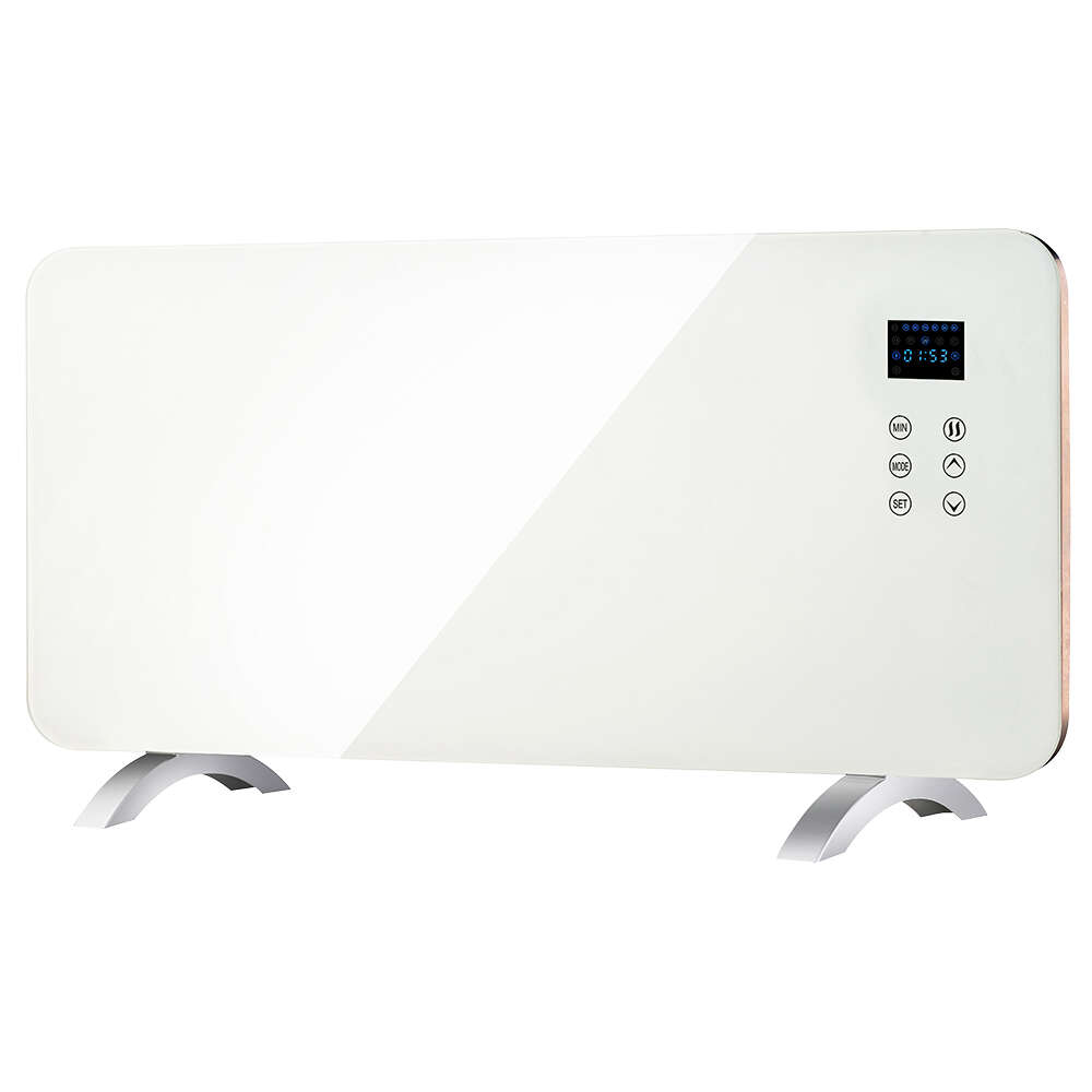 Glo 600426 homelux smart wi-fi-s fűtőpanel, fehér üveglapos, 2 fű...