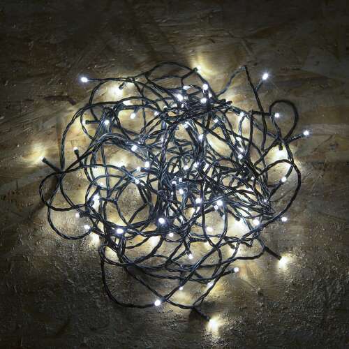 Karácsonyi LED fényfüzér 200Led - hideg fehér- 13,2m - 56504C