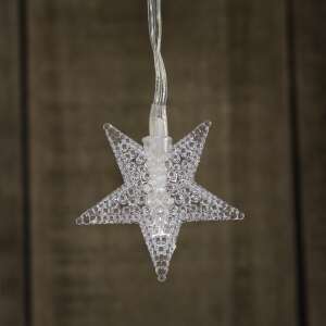 A <product_name>55242-40 LED-es fényfüzér,csillag - 00083798 fényfüzér egyetlen csillag alakú LED fényének közeli képe - Nonbrand Fényfüzér