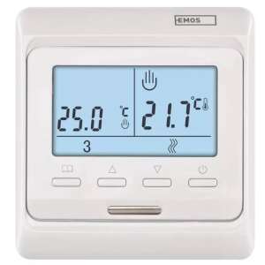 EMOS P5601UF padlófűtés termosztát, programozható, szobai és padlóérzékelő - Szobatermosztát