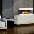 Home FKK 10 panorama electric fireplace in living room setting