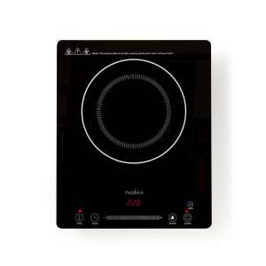 König Nedis kaip121cbk1 Indukciós főzőlap fekete 2000W kn-induc20 extra slim indukciós főzőlap, hodozható és beépíthető